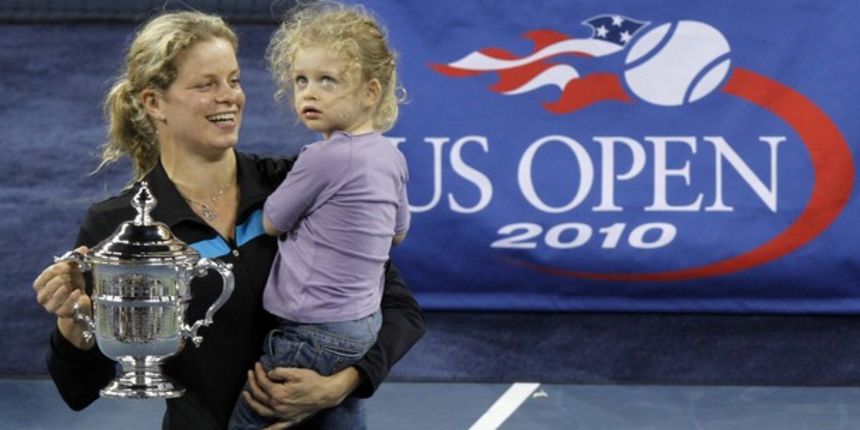 Kim i Jada Clijsters, Foto: Reuters Kim i Jada Clijsters, Foto: Reuters