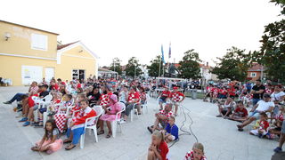 Bibinje: Navijanje za Vatrene i fešta nakon pobjede nad Engleskom