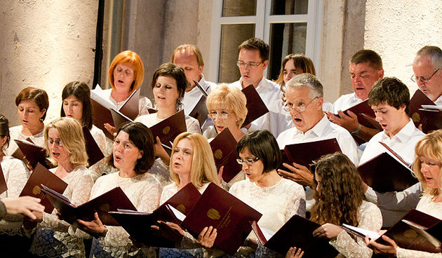 Kneževa palača: Koncert HPGD “Zoranić” 14. lipnja 2011, Foto: Leo Banić