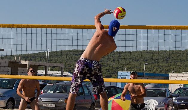 Bibinje: odbojka na pijesku, Foto: Leo Banić