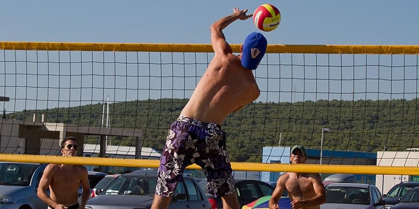 Bibinje: odbojka na pijesku, Foto: Leo Banić