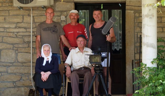 Fotografija sa snimanja dokumentarca Bruška redatelja Luke Klapana