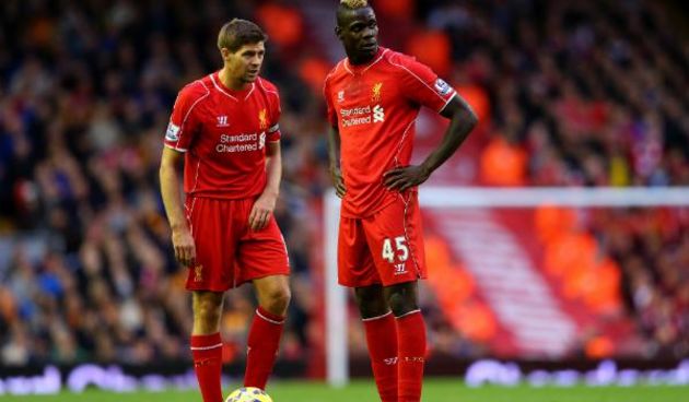 Gerrard i Balotelli, foto: twitter
