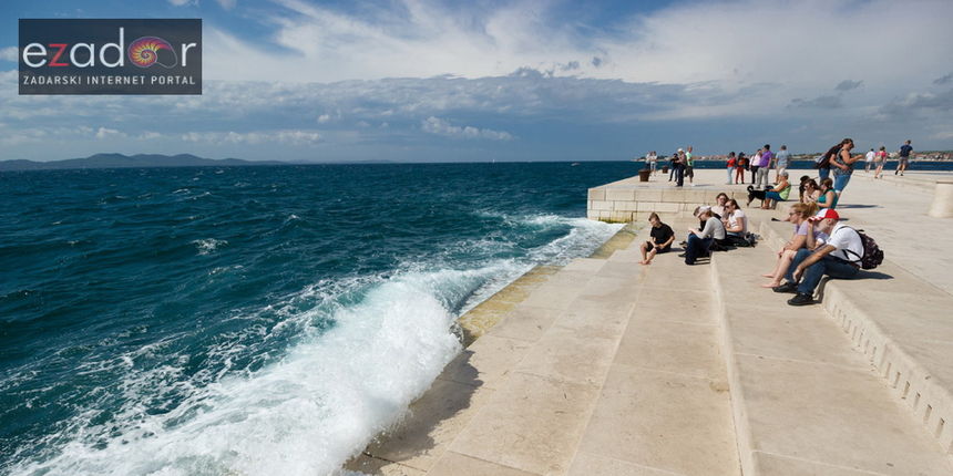 Đir po gradu, subotnja špica 16. rujna 2017. Morske orgulje, jugo