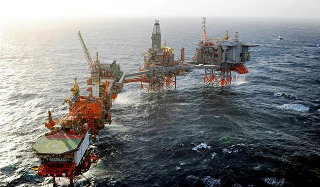 Naftna platforma – Norveška, Foto: Hina