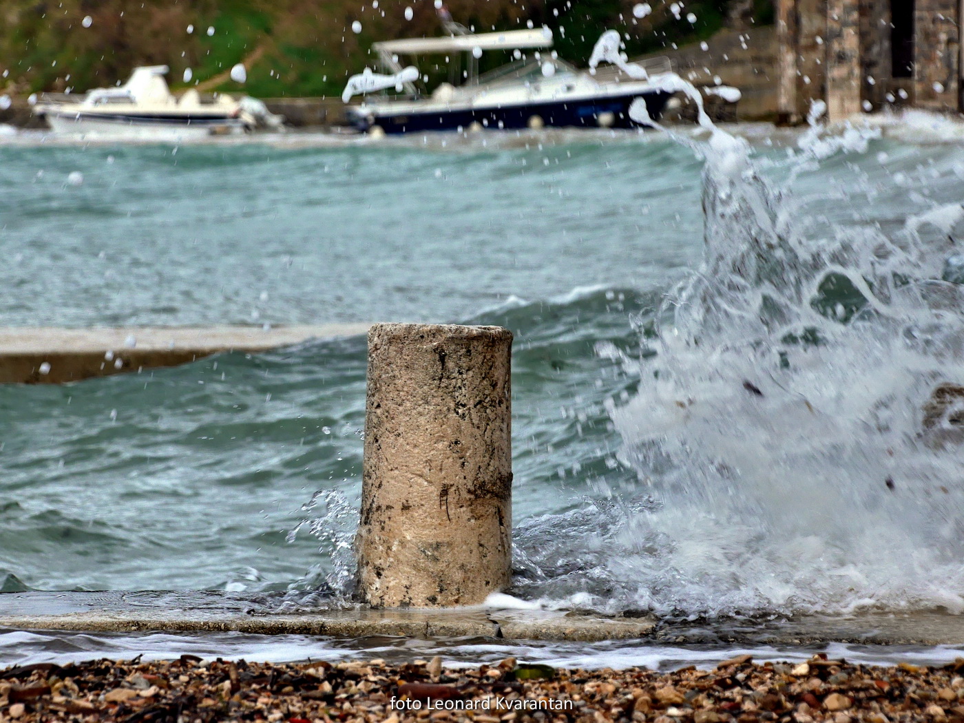 Olujno jugo u Zadru, nedjelja 6. prosinca 2020. godine