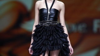 Zagreb, 120311.
Veceras je na Zagrebackom velesajmu odrzana druga vecer modne revije Dove Fashion.Hr.
Revije ce trajati do nedjelje 13.03.
Revija na slici: Felja.
Foto: Neja Markicevic / CROPIX