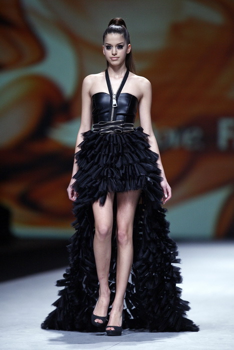 Zagreb, 120311.
Veceras je na Zagrebackom velesajmu odrzana druga vecer modne revije Dove Fashion.Hr.
Revije ce trajati do nedjelje 13.03.
Revija na slici: Felja.
Foto: Neja Markicevic / CROPIX