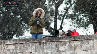 Snježni đir po gradu, četvrtak 1. ožujka 2018.