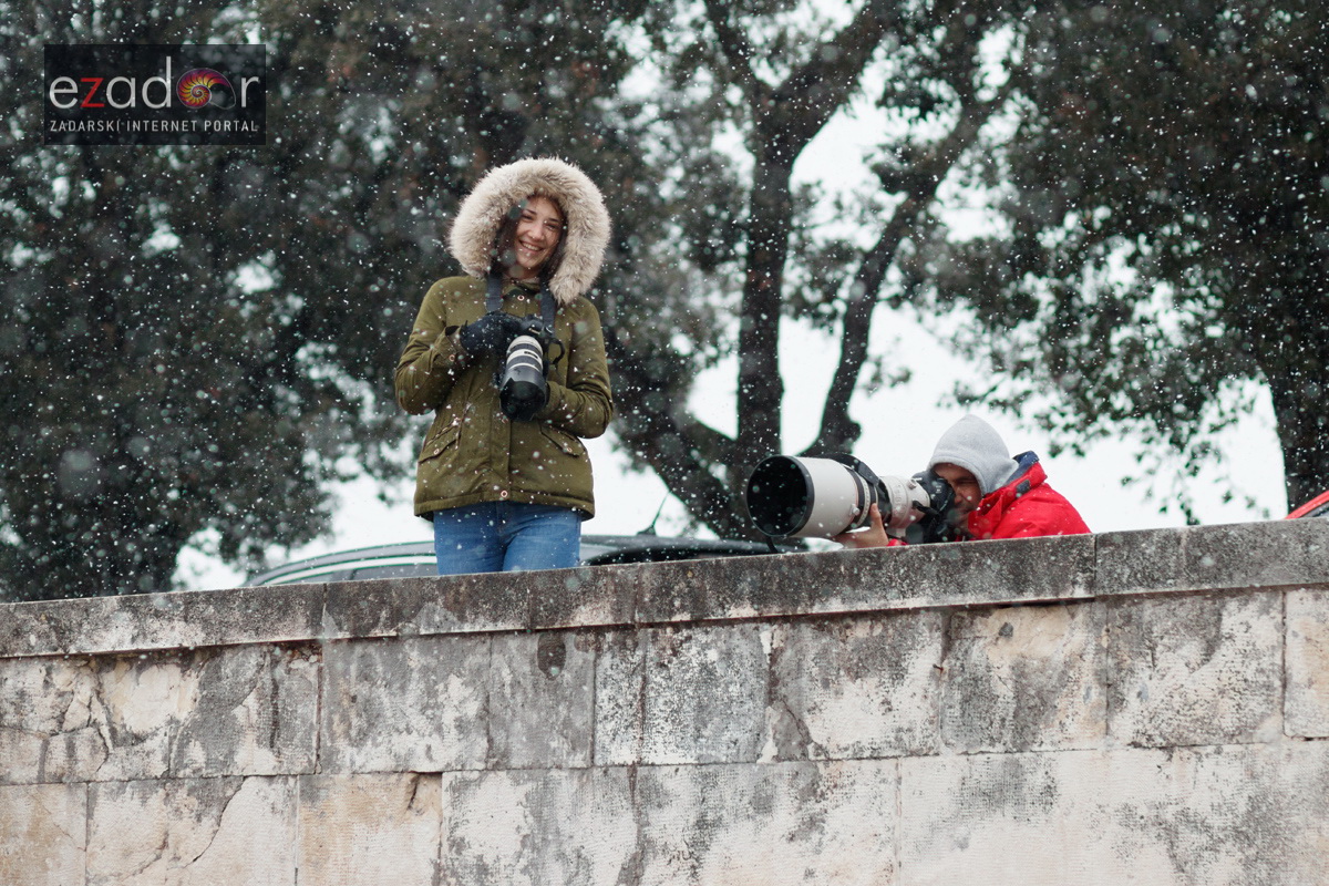 Snježni đir po gradu, četvrtak 1. ožujka 2018.