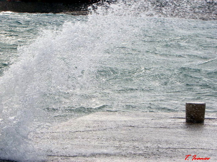 Poljana: Olujno jugo 11. studenog 2012.  Foto: Tomislav Ivanov