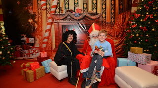 Sveti Nikola u Supernova centru 6. prosinca 2016.  Foto: Iva Perinčić