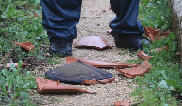 Pijavica: Padao crijep s krovova