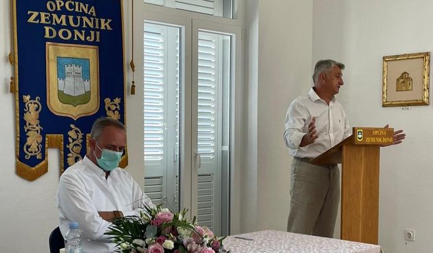 Božidar Longin, Zemunik