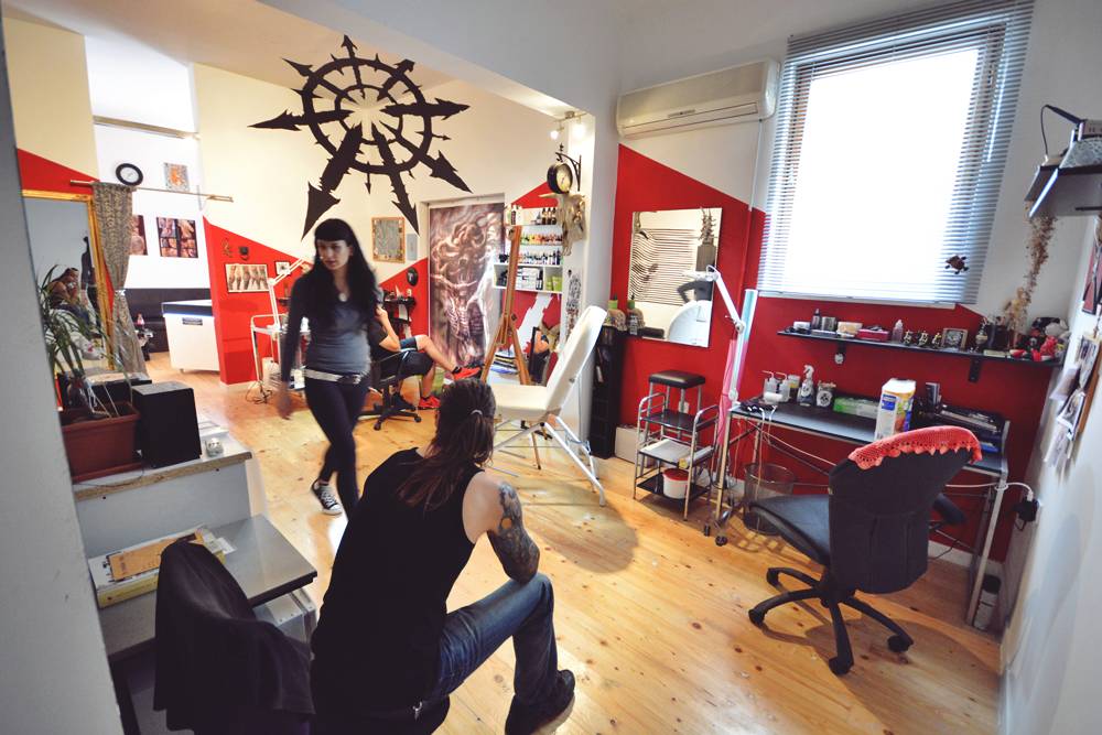 Tattoo & piercing studio Tiamat ; foto Iva Perinčić Tattoo & piercing studio Tiamat ; foto Iva Perinčić