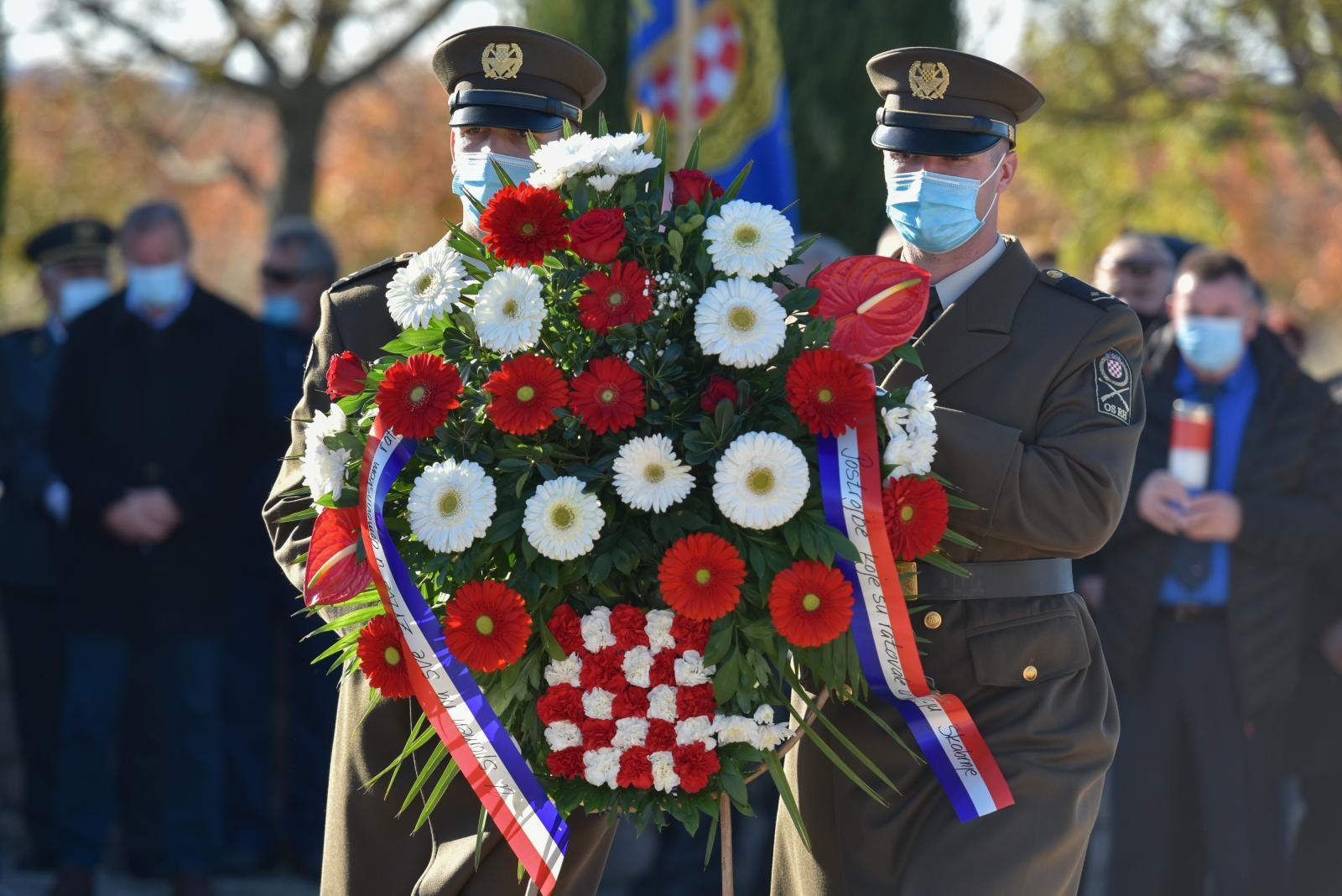 Obilježavanje Dana sjećanja na žrtvu Škabrnje 1991. Obilježavanje Dana sjećanja na žrtvu Škabrnje 1991.