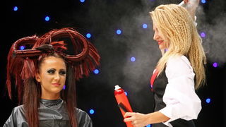 Zagreb, 250911.
U Areni Zagreb 24. i 25.09. odrzava se Beauty i Lifestyle Show, sajam ljepote.
Najveci show danas napravili su sarajevski frizeri.
Na slici: Sarajevo hair show.
Foto: Neja Markicevic / CROPIX Zagreb, 250911.
U Areni Zagreb 24. i 25.09. odrzava se Beauty i Lifestyle Show, sajam ljepote.
Najveci show danas napravili su sarajevski frizeri.
Na slici: Sarajevo hair show.
Foto: Neja Markicevic / CROPIX