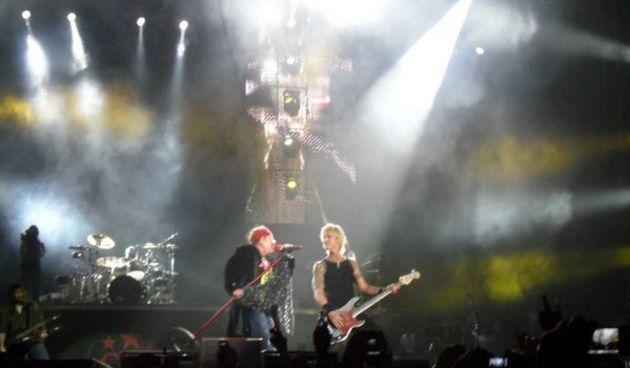 Axl Rose i Duff McKagan