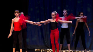 Plesna čestitka Zadarskog plesnog ansambla, Foto: Leo Banić Plesna čestitka Zadarskog plesnog ansambla, Foto: Leo Banić