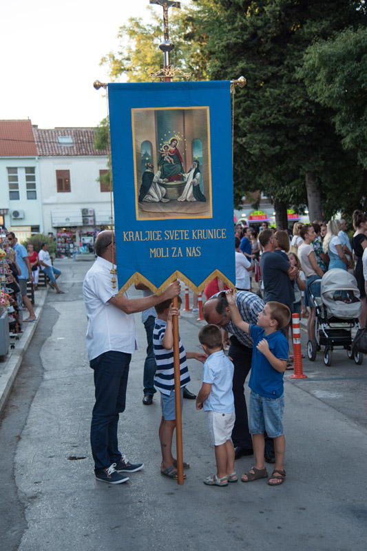 Procesija u Biogradu na blagdan sv. Roka, foto: Vinko Pešić Procesija u Biogradu na blagdan sv. Roka, foto: Vinko Pešić