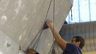 Bibinje: Županijsko natjecanje u sportskom penjanju na umjetnoj stijeni. Foto: Leo Banić