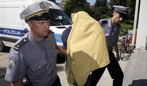 Privođenje Marija Novaka, osumnjičenog za pogibiju Darka Glavana (Foto: Željko Hajdinjak/CROPIX)a