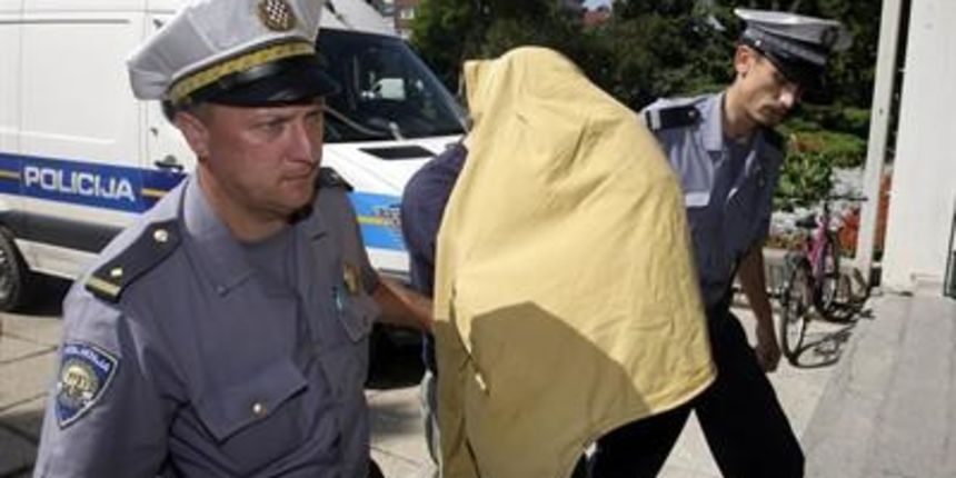 Privođenje Marija Novaka, osumnjičenog za pogibiju Darka Glavana (Foto: Željko Hajdinjak/CROPIX)a