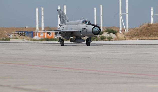 Vojarna Pukovnik Marko Zivkovic na zagrebackom Plesu, Predstavljanje Eskadrile borbenih aviona u sastavu 91. zrakoplovne baze Hrvatskog ratnog zrakoplovstva i protuzracne obrane (HRZ i PZO-a).