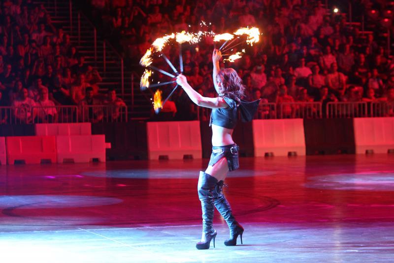 Zagreb – U Areni odrzan veliki automobilisticki spektakl Top Gear Live, koji se temelji na kultnoj BBC-jevoj seriji voditelja Jeremyja Clarksona. Jeremy Clarkson, Richard Hammond, James May. Photo: Goran Jakus/PIXSELL