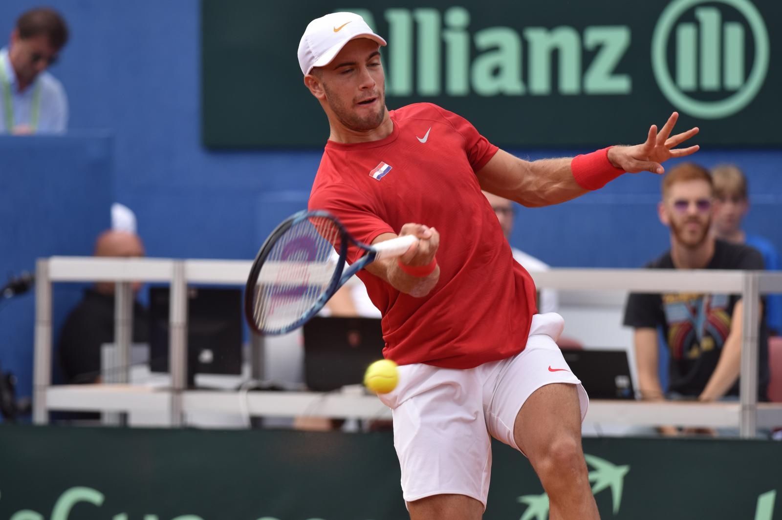 Davis Cup: Borna Ćorić – Steve Johnson Davis Cup: Borna Ćorić – Steve Johnson