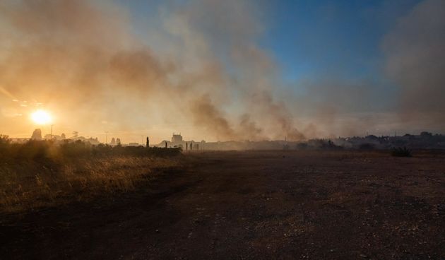 Vatrogasci gasili veliki požar u Gaženici