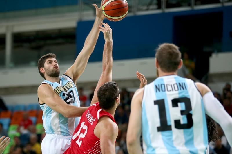 Olimpijske igre Rio 2016. Košarkaska utakmica, 2. kolo, skupina B, Hrvatska – Argentina 82-90. Photo: Igor Kralj/PIXSELL Olimpijske igre Rio 2016. Košarkaska utakmica, 2. kolo, skupina B, Hrvatska – Argentina 82-90. Photo: Igor Kralj/PIXSELL