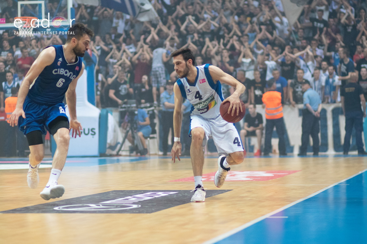 Polufinale doigravanja HT Premijer lige, 1. utakmica: KK Zadar – KK Cibona 89-78