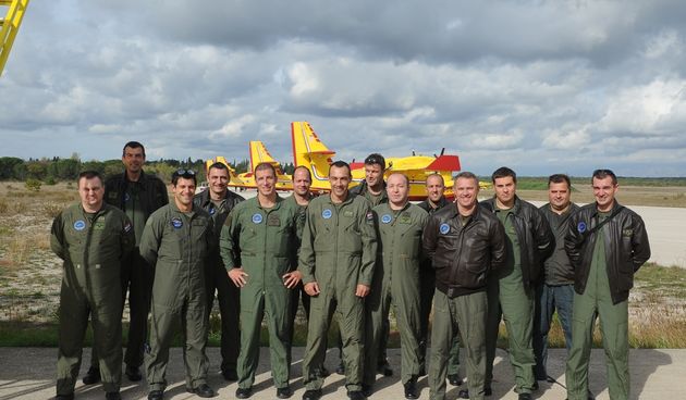 Posade dvaju Canadiara vratili se s uspješne misije u sjevernoj Italiji