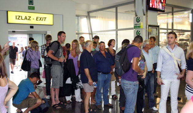 Zracna luka Zadar 18. srpnja 2009, Foto: Mladen Malik