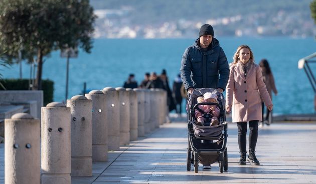 Sunčano prijepodne u Zadru, 29. prosinca