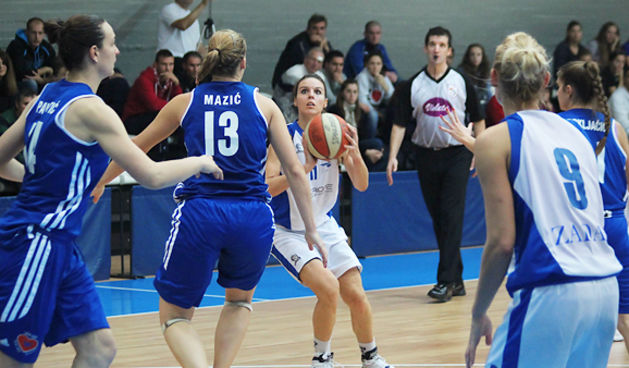 ŽKK Zadar – ŽKK Novi Zagreb (foto:Saša Čuka)