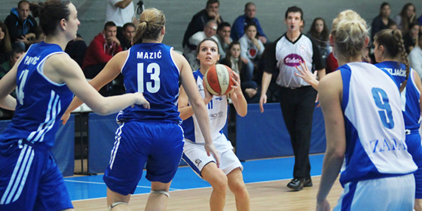 ŽKK Zadar – ŽKK Novi Zagreb (foto:Saša Čuka) ŽKK Zadar – ŽKK Novi Zagreb (foto:Saša Čuka)