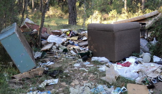 Lovački rezervat postao deponij, otpad, smeće