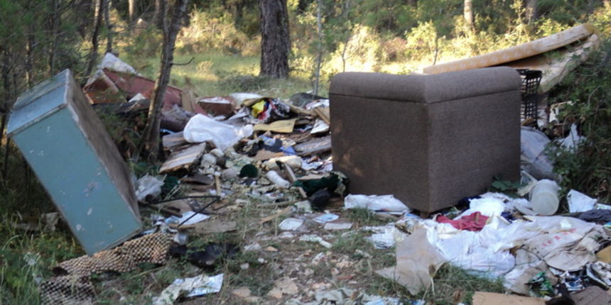 Lovački rezervat postao deponij, otpad, smeće