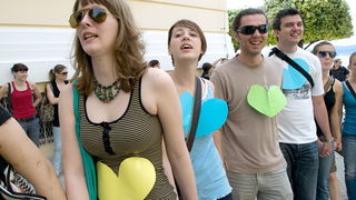 Studentski prosvjed: Zagrlimo rektorat