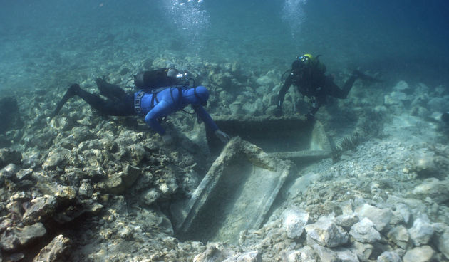 Silba: Pronađeni sarkofazi u moru (Foto: ustupio Mate Parica)