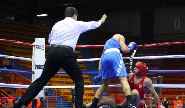 Juniorsko EP u boksu, finale: Toni Filipi vs Vegar Tregren. Photo: Borna Filić/PIXSELL