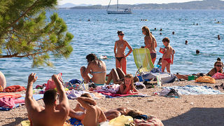 Odbojkaški turnir i pjena party u Bibnjama, foto: Leo Banić