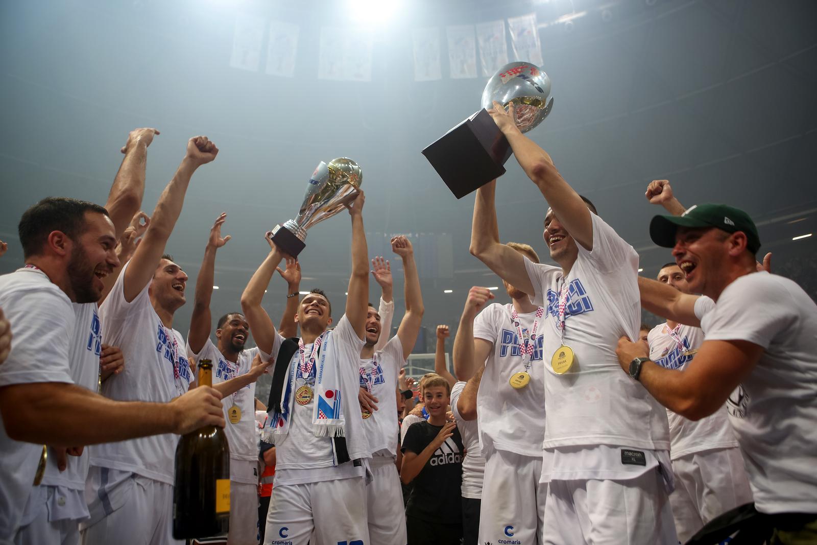 Košarkaši Zadra peti put u povijesti prvaci Hrvatske