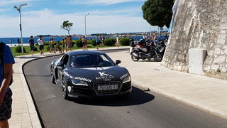 Pink Wing, jedinstvena gastro-turistička karavana luksuznih automobila gostovala je u Zadru na Pozdravu suncu. Foto: Mladen Malik