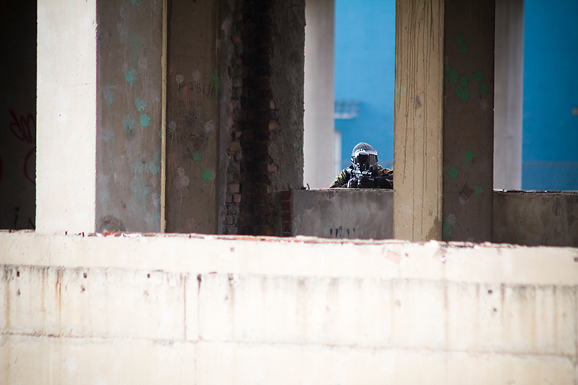 Paintball u Gaženici, 22. siječnja 2012. (foto:Saša Čuka)