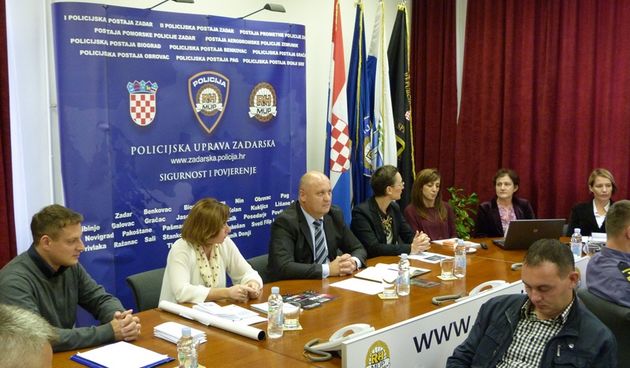 Pomoć žrtvama kaznenih djela, foto: PU Zadarska, policija u Zadru