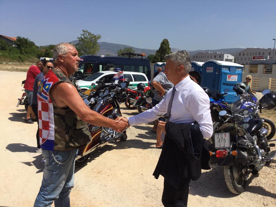 Državni vrh u Kninu pozdravio zadarske motoriste i bicikliste Državni vrh u Kninu pozdravio zadarske motoriste i bicikliste