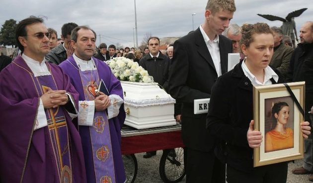 Posljednji ispraćaj Kristine Šušnjare (foto: 24 sata)